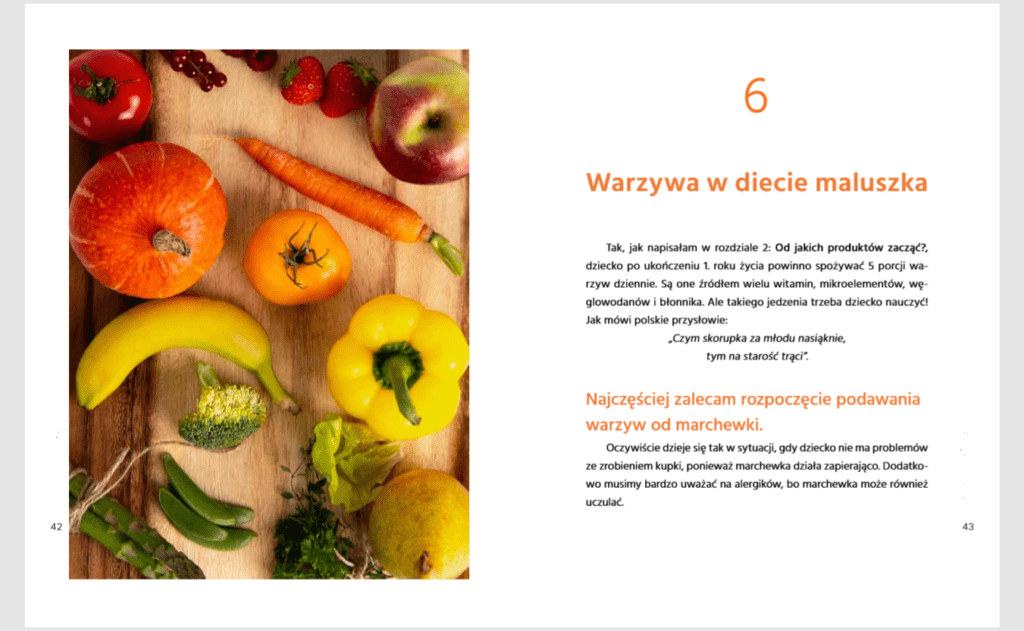 co jedzą szczęśliwe bobasy - warzywa