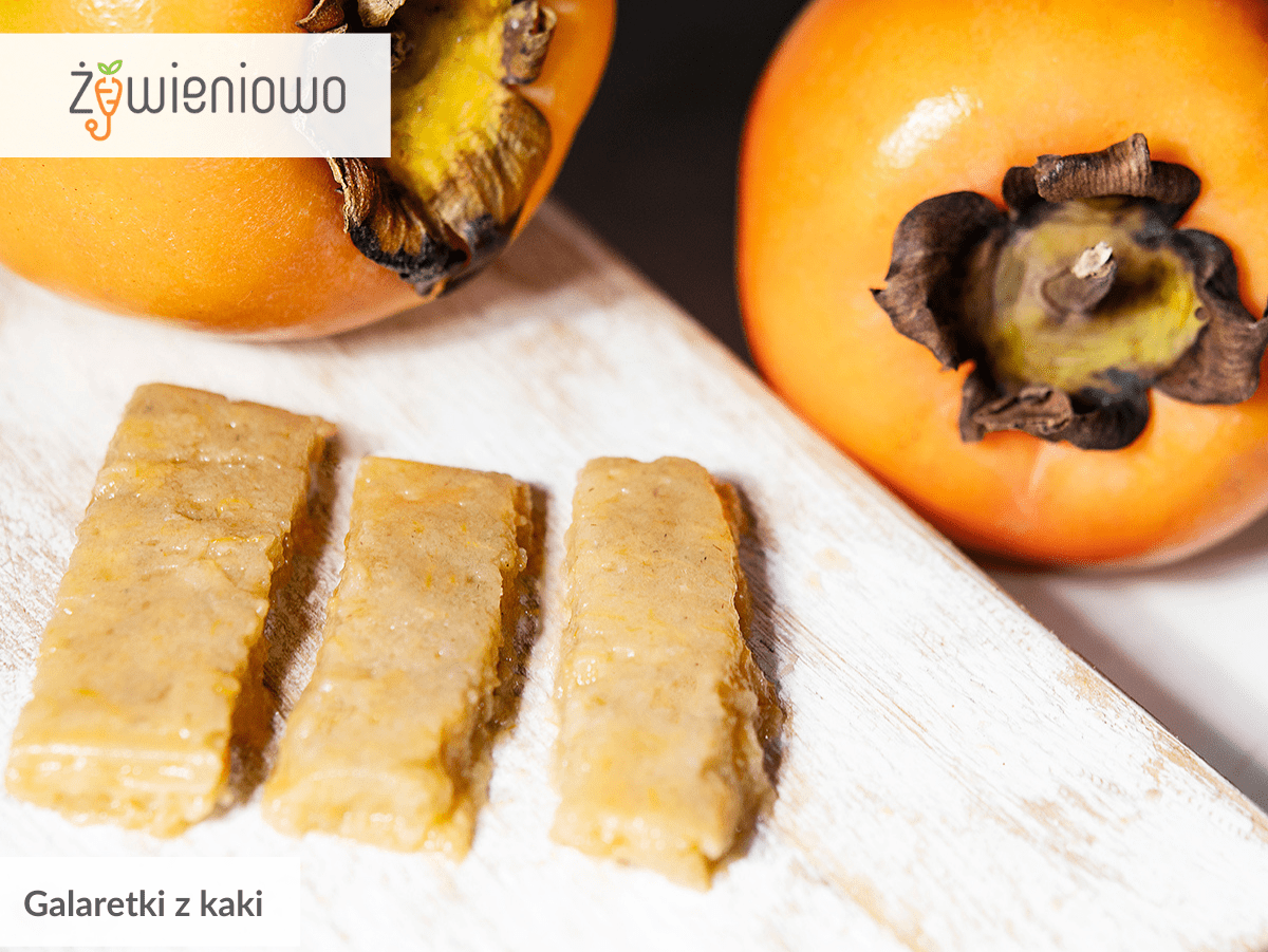 Galaretki z&nbsp;kaki.