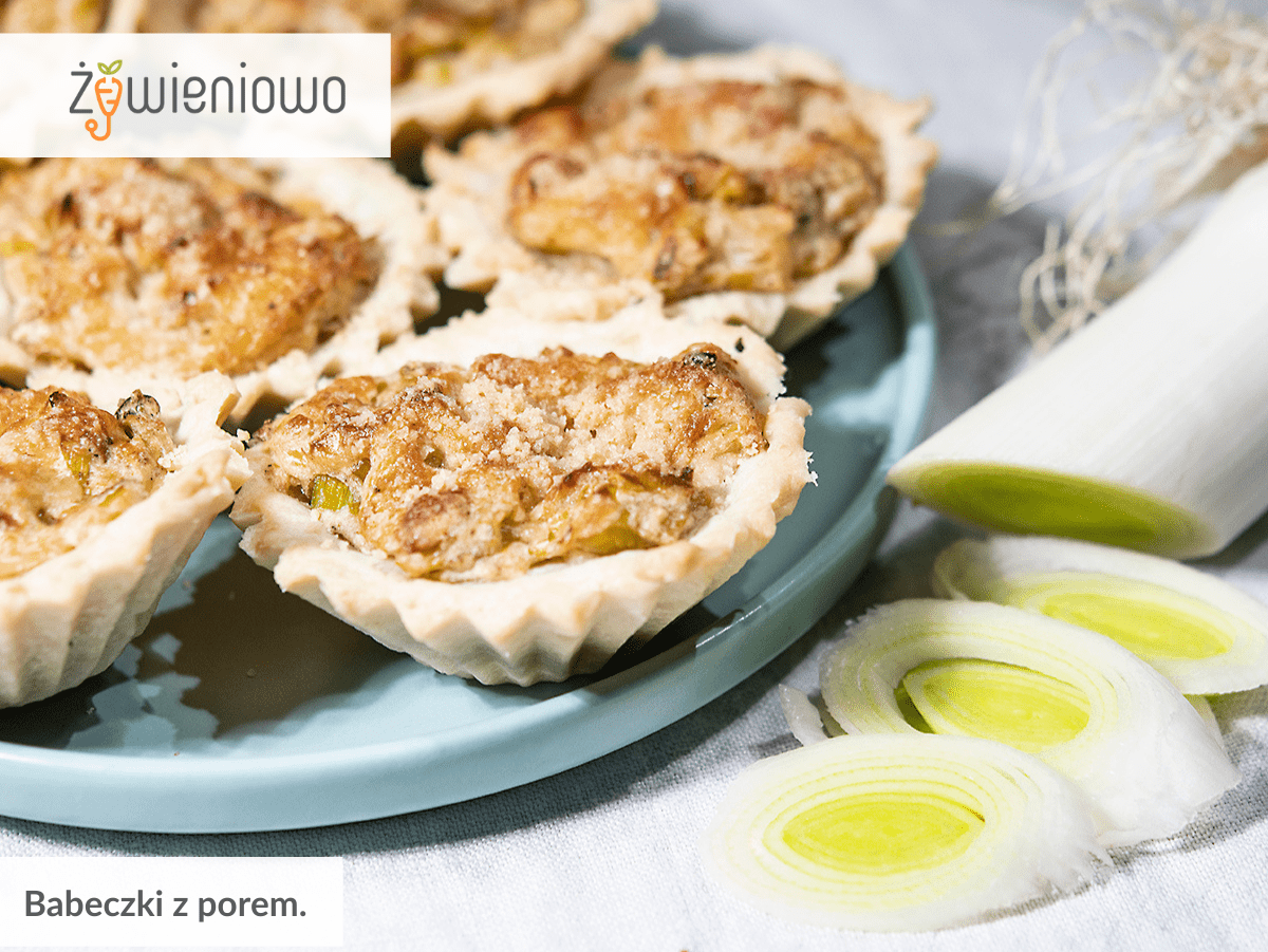 Babeczki z&nbsp;porem.
