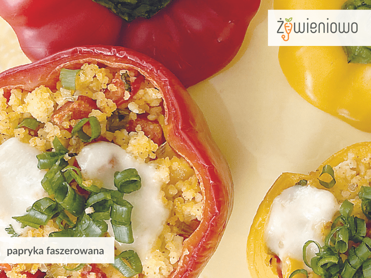 Papryki faszerowane.